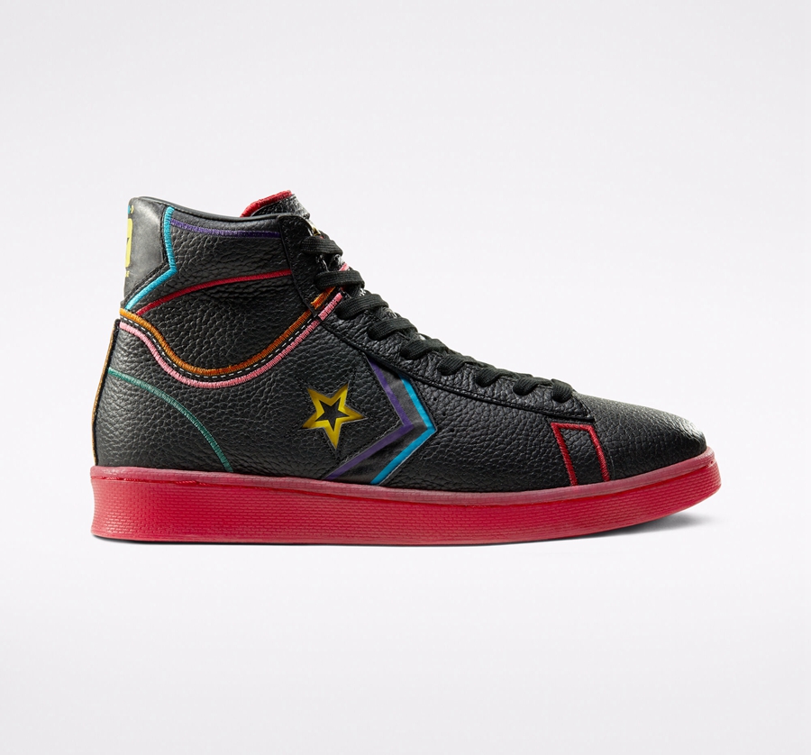 Converse Chinese New Year Pro Bőr Fekete | A67062C