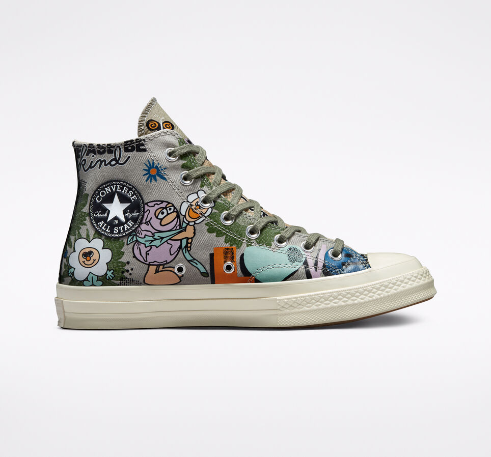 Converse Chuck 70 Floral Zöld | A05536H