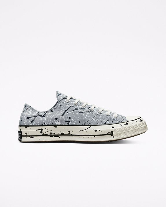 Converse Chuck 70 Paint Splatter Rövidszárú Top Szürke | A45762D