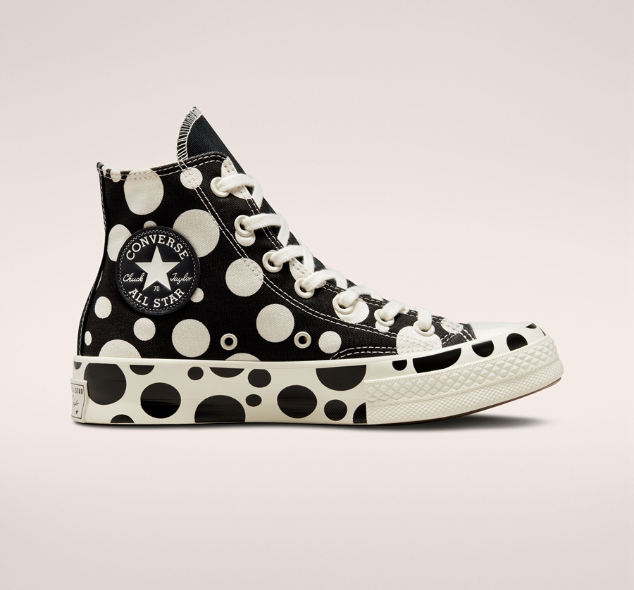 Converse Chuck 70 Polka Dots Fekete | A30113L
