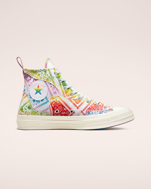Converse Chuck 70 Pride Magasszárú Top Fehér | A65245C