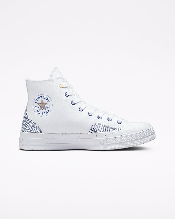 Converse Chuck 70 Renew Redux Magasszárú Top Fehér | A36189Y