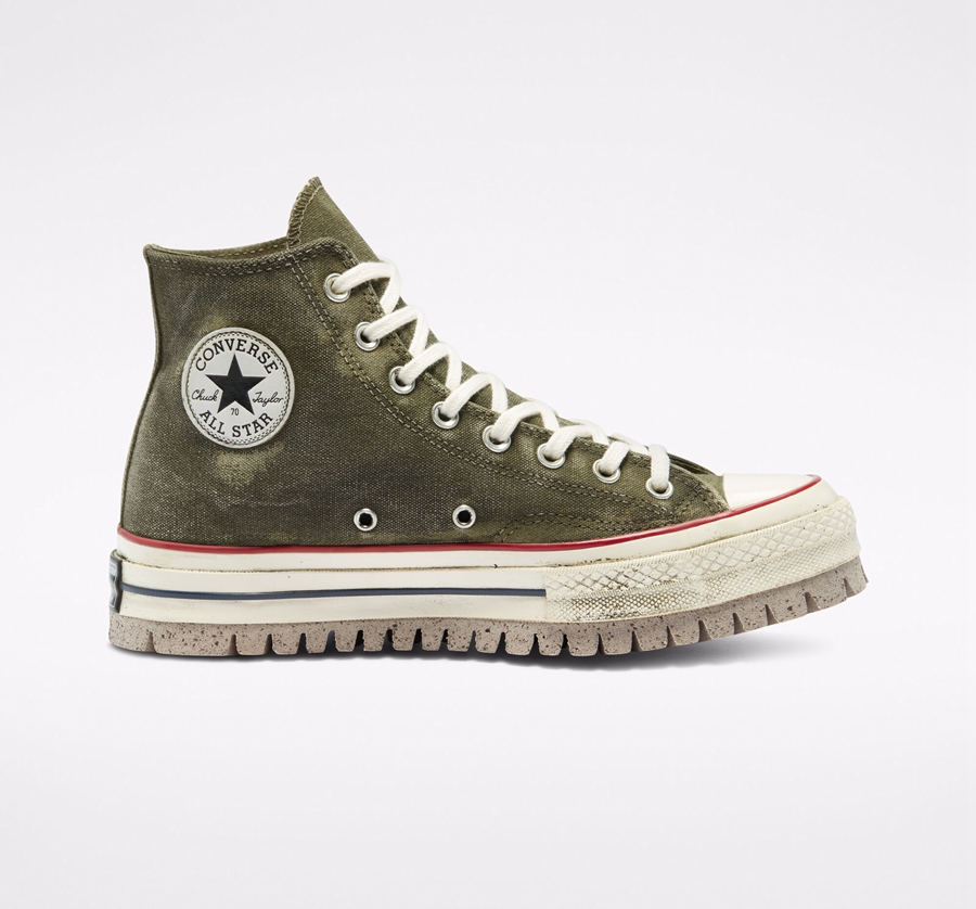 Converse Chuck 70 Trek Smoke In Olivazöld | A51018W
