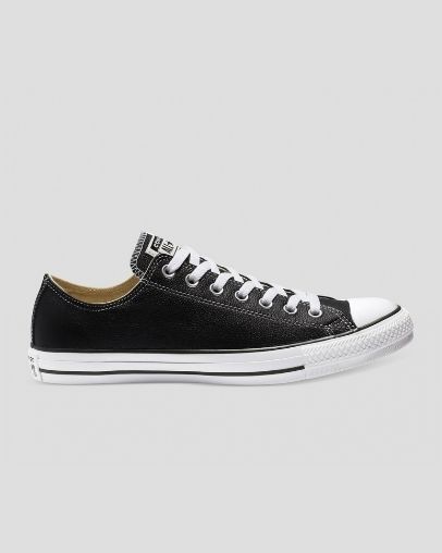 Converse Chuck Taylor All Star Classic Bőr Rövidszárú Top Fekete | A70061H