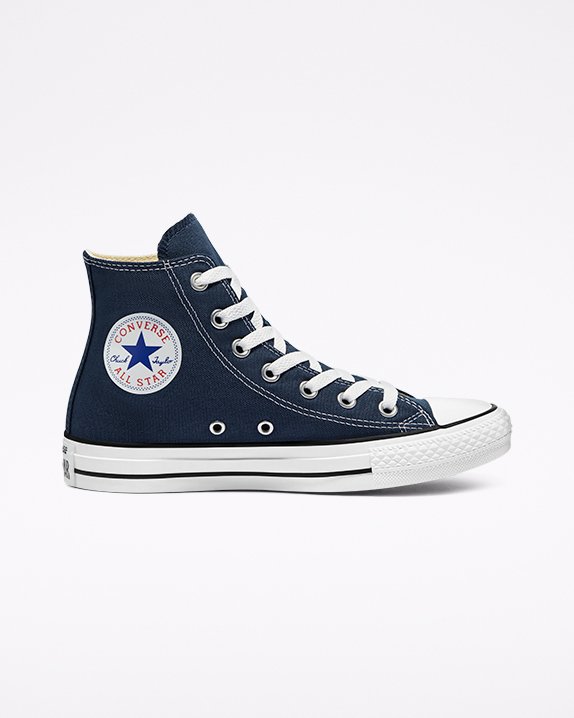 Converse Chuck Taylor All Star Classic Magasszárú Top Sötétkék | A16432O