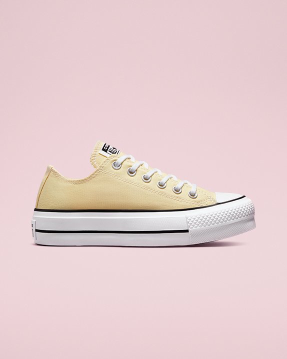 Converse Chuck Taylor All Star Lift Seasonal Color Rövidszárú Top Citrom | A24449Q