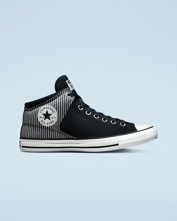 Converse Chuck Taylor All Star Magasszárú Utcai Mid Cut Fekete | A06782P