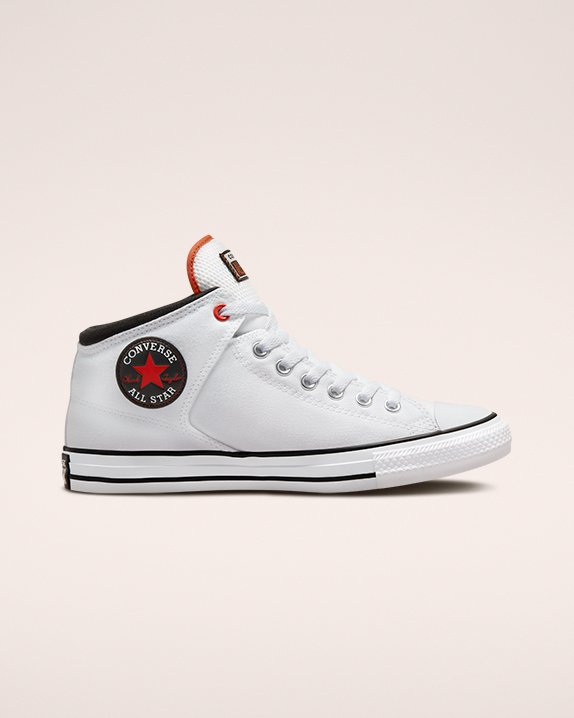 Converse Chuck Taylor All Star Magasszárú Utcai Vászon Mid Cut Fehér | A19021H