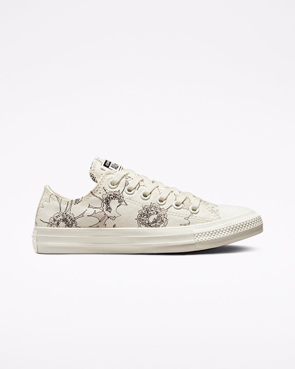 Converse Chuck Taylor All Star Nyári Florals Rövidszárú Top Fehér | A28317Q
