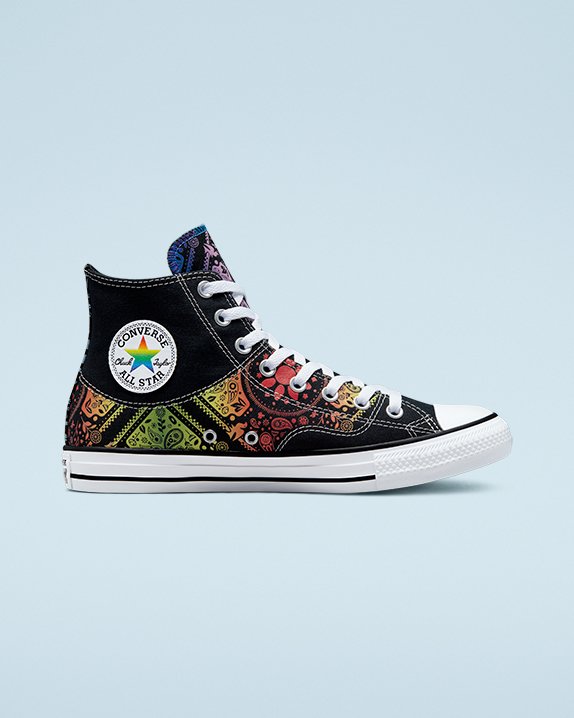 Converse Chuck Taylor All Star Pride Magasszárú Top Fekete | A00192M