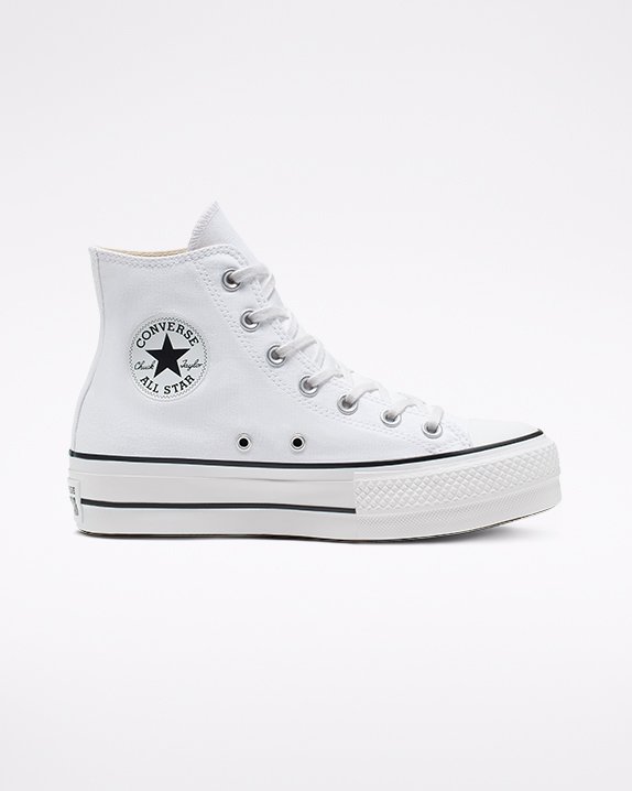 Converse Chuck Taylor All Star lift Vászon Magasszárú Top Fehér | A80389B