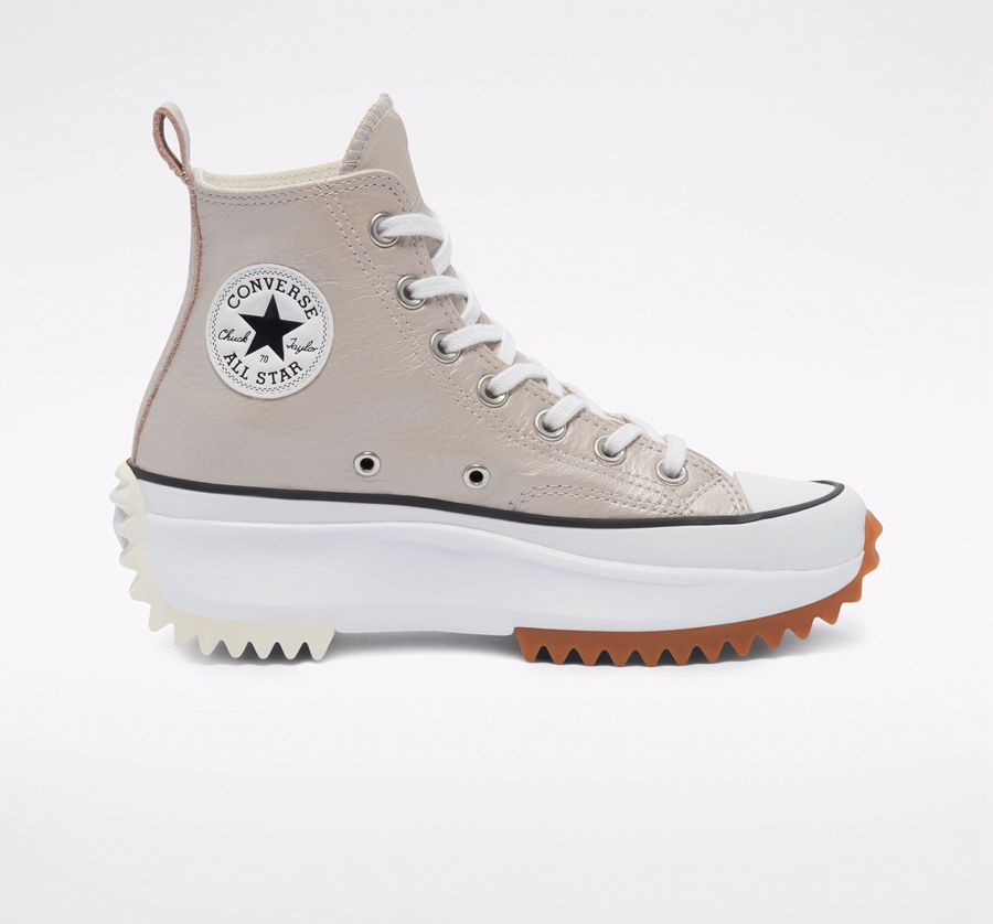Converse Run Star Hike Platform Metallic Classics Szürke | A30526Y