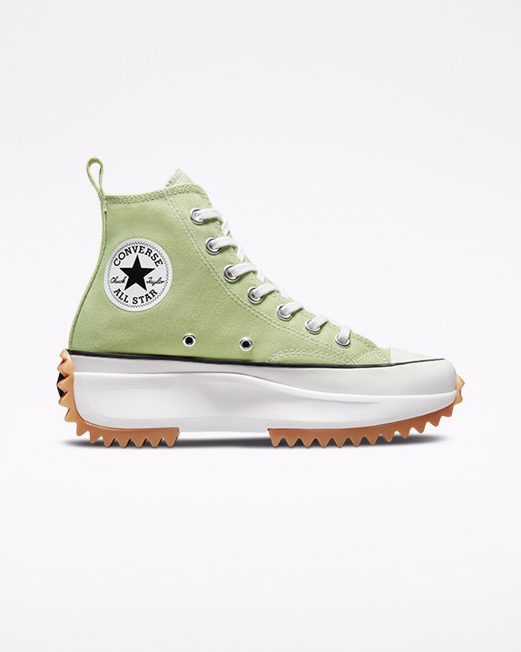Converse Run Star Hike Seasonal Colour Magasszárú Top Világos Zöld | A75152A