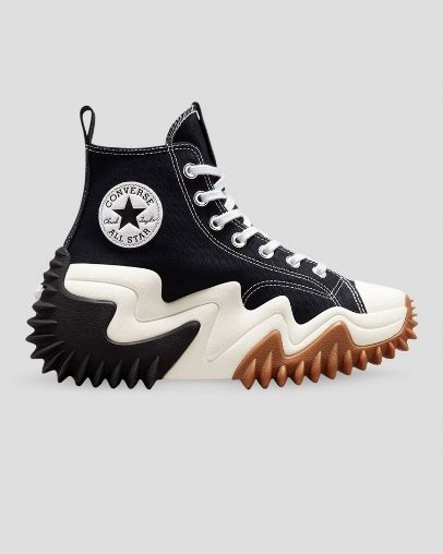 Converse Run Star Motion Magasszárú Top Fekete | A55376U