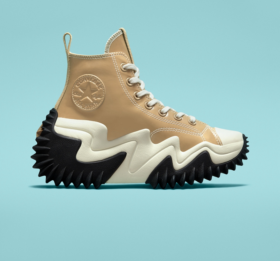Converse Run Star Motion Platform Khaki | A39264H