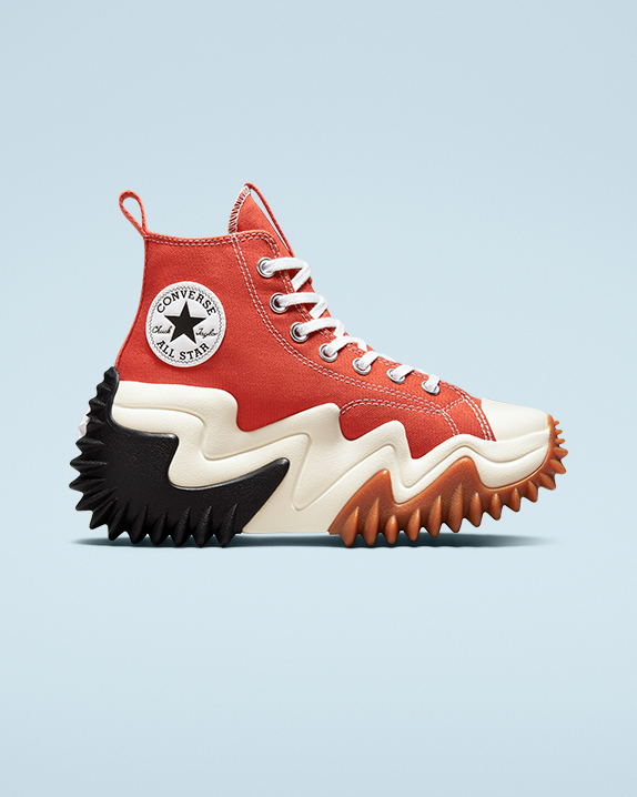 Converse Run Star Motion Seasonal Colour Magasszárú Top Piros | A68364E