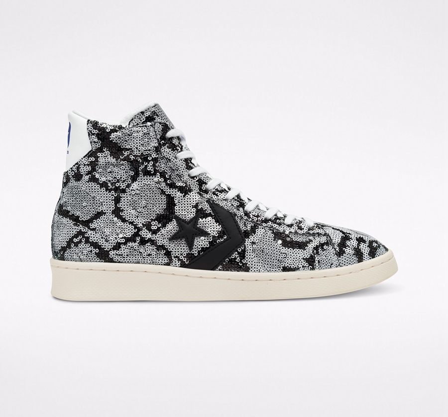 Converse Snakequins Pro Bőr Fekete | A06286Y