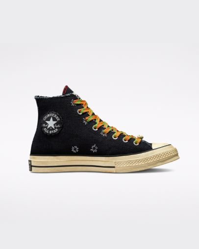 Converse x Barriers Chuck 70 Magasszárú Top Fekete | A51182S