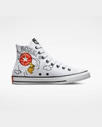Converse x Peanuts Chuck Taylor All Star Magasszárú Top Fehér | A32506R